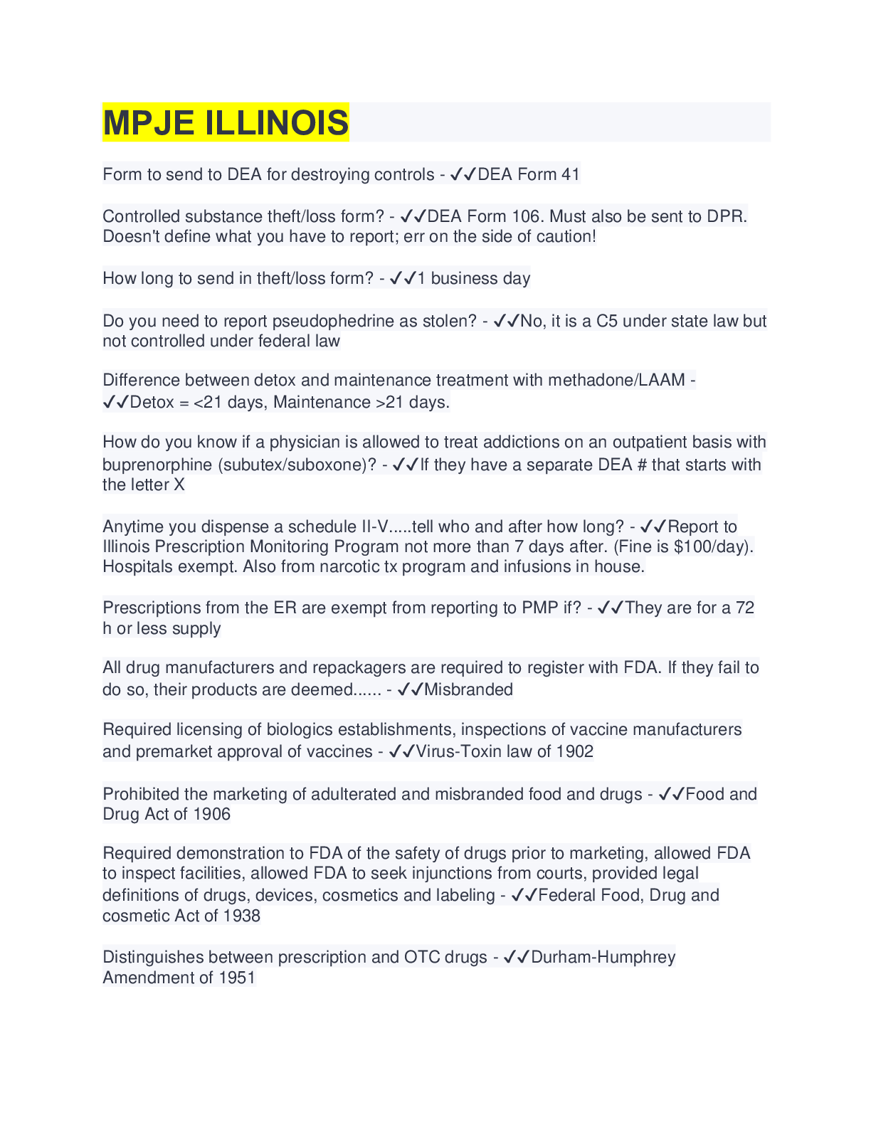 Preview image for MPJE ILLINOIS